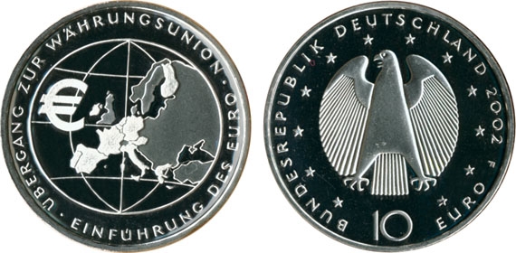10 Euro Gedenkmünzen